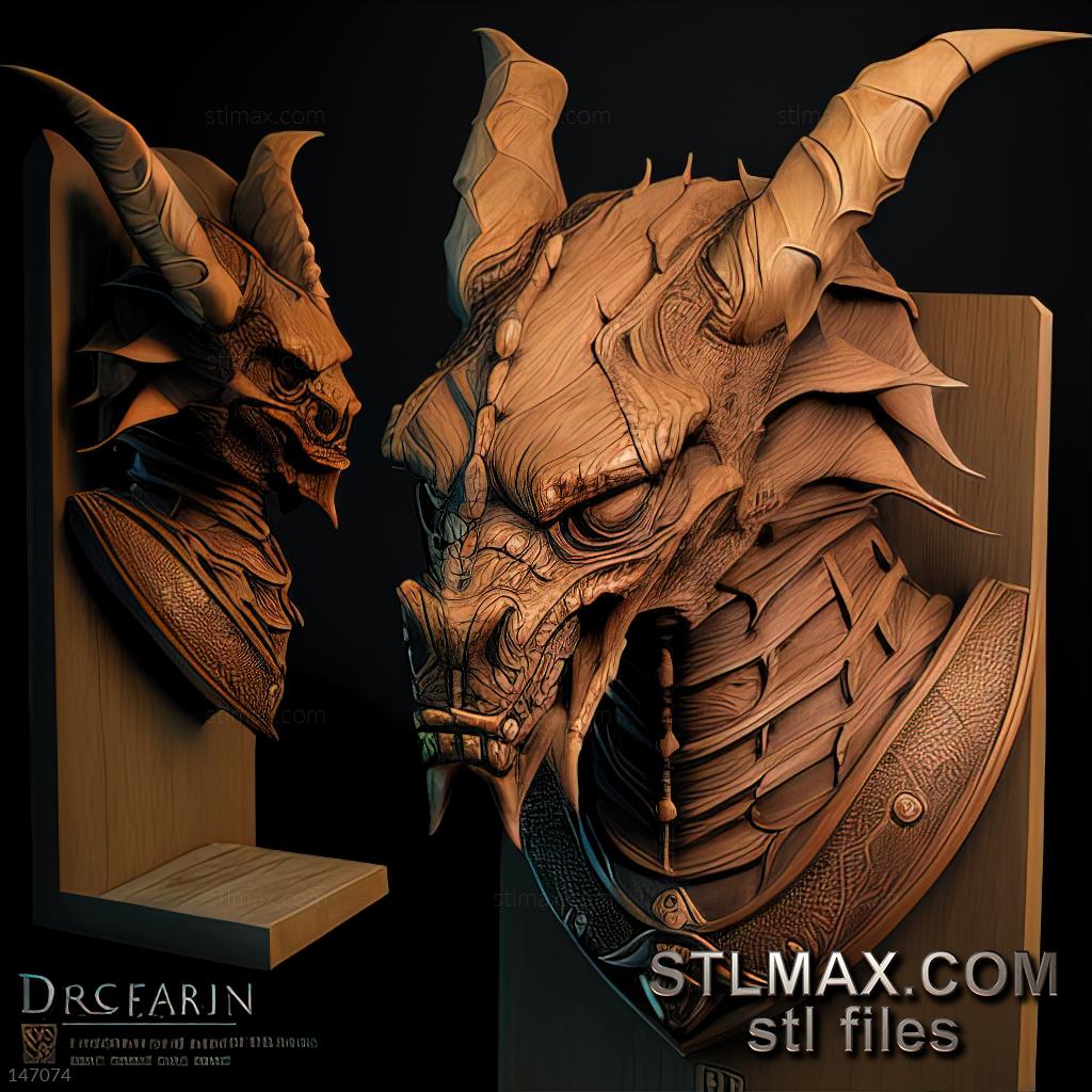 Catalog (Dragon Age Origins - Return to Ostagar 4) 3D model for CNC machine